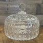 Gorham Crystal Lidded Candy Dish