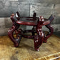 Vintage Wooden Chinese Fishbowl Vase Stand