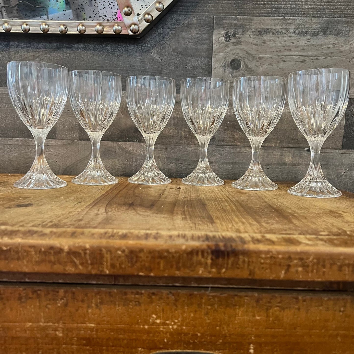 Mikasa Crystal Park Lane Wine Glasses - Set of 6