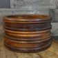Vintage Wooden Round Bowl