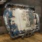 Oneida Silverplated Chippendale Serving Tray