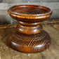 Wooden Pillar Candle Holder