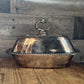 Vintage Silverplated Lidded Casserole Dish - Trinket Dish