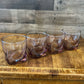 4 Libbey Glass Company Imperial Plum rocks glasses