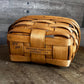 Vintage American Traditions Handmade USA Rectangular Woven Basket