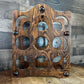 Vintage Wooden Wine Rack