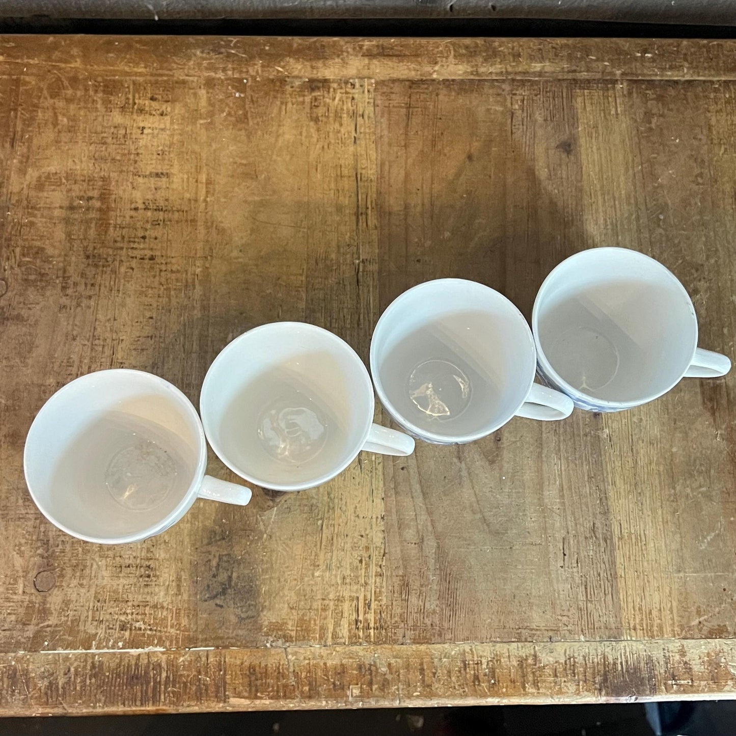 Vintage Wedgewood Countryside Teacups - Set of 4