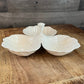 Lenox Ivory China 3 Compartment Trinket Tray - Nut Dish - Jewelry Box - Condiment Server