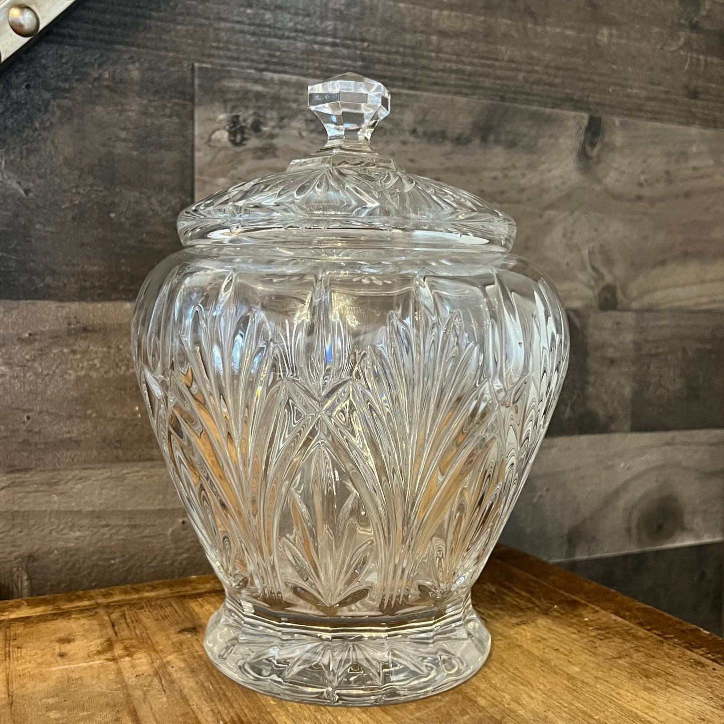 Royal Limited Large Crystal Lidded Jar