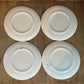Set of 4 Vintage Blue Willow Saucers - Small Plates
