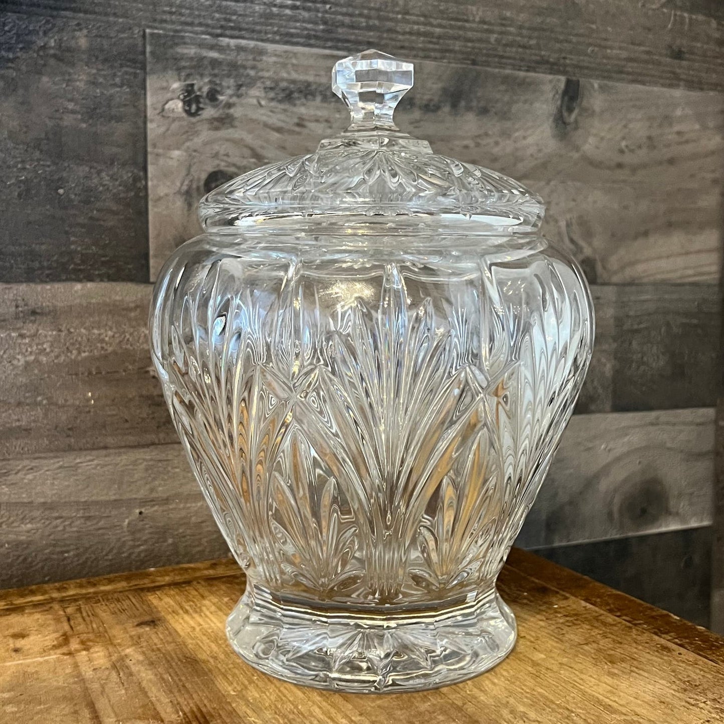 Royal Limited Large Crystal Lidded Jar