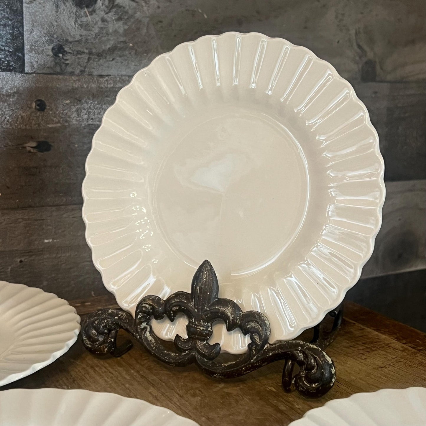 J & G Meakin Classic White Small Plates - Pie Plates - Dessert Plates - Set of 8