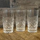 Crystal Tall Highball Glasses - Set of 3