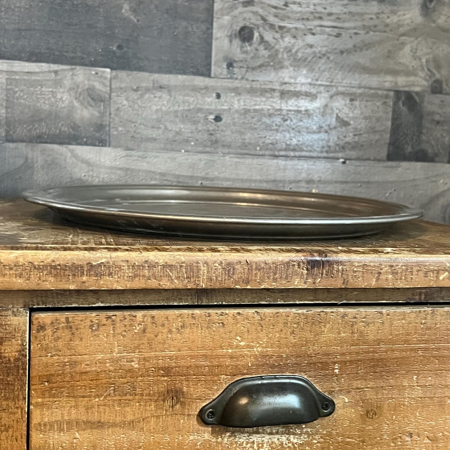 Vintage Manning Bowman & Co Means Best Round Serving Tray