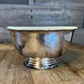 Vintage Gorham Silver Silverplated Small Pedestal Bowl with Clear Bowl Insert