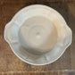 Vintage Creamy White Handled Pie Pan
