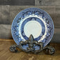 Churchill England Blue Willow Saucers - Blue and White Small Plates