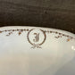 Vintage Homer Laughlin Hudson Scallop Rim Creamy White Oval Platter Holiday Tray