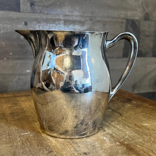 Vintage Authentic Reproduction EPCA Silverplate by Poole 526 Petite Pitcher