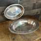 Vintage WM Rogers Silverplated Oval Lidded Casserole Dish Server