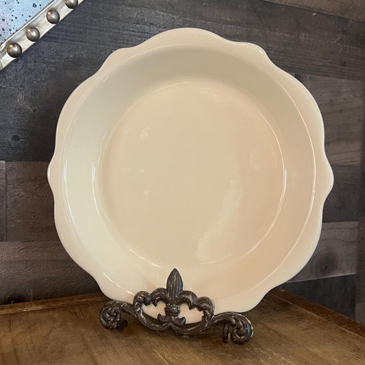 Gail Pittman Hospitality Ivory Pie Pan