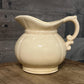 Vintage McCoy Pottery Beige Small Handled Pitcher