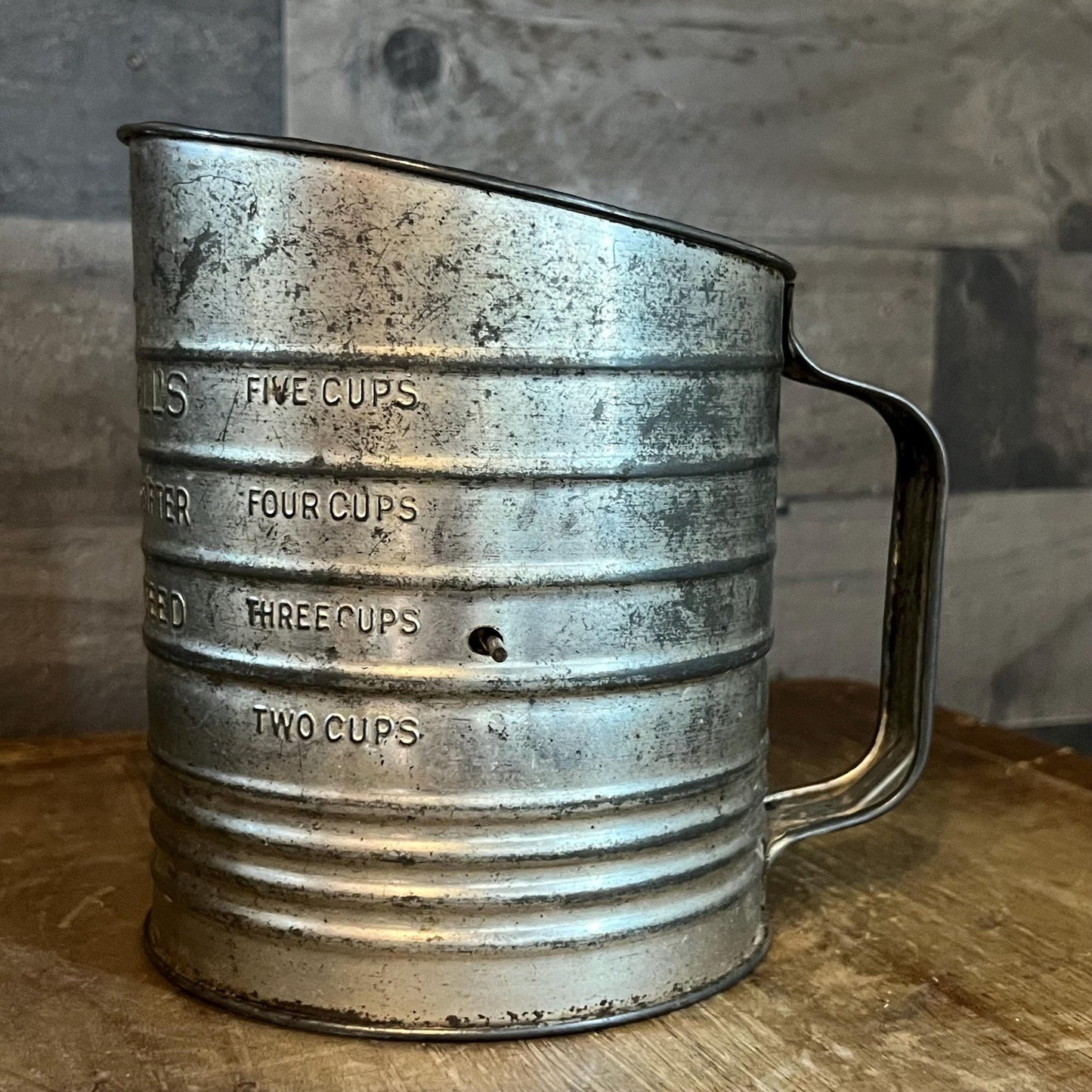 Vintage Bromwell’s Measuring Sifter