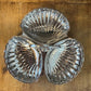 Vintage Irvinware Handled Scallop Rim Shell Tid Bit Tray - Condiment Server - Nut Dish - Candy Dish