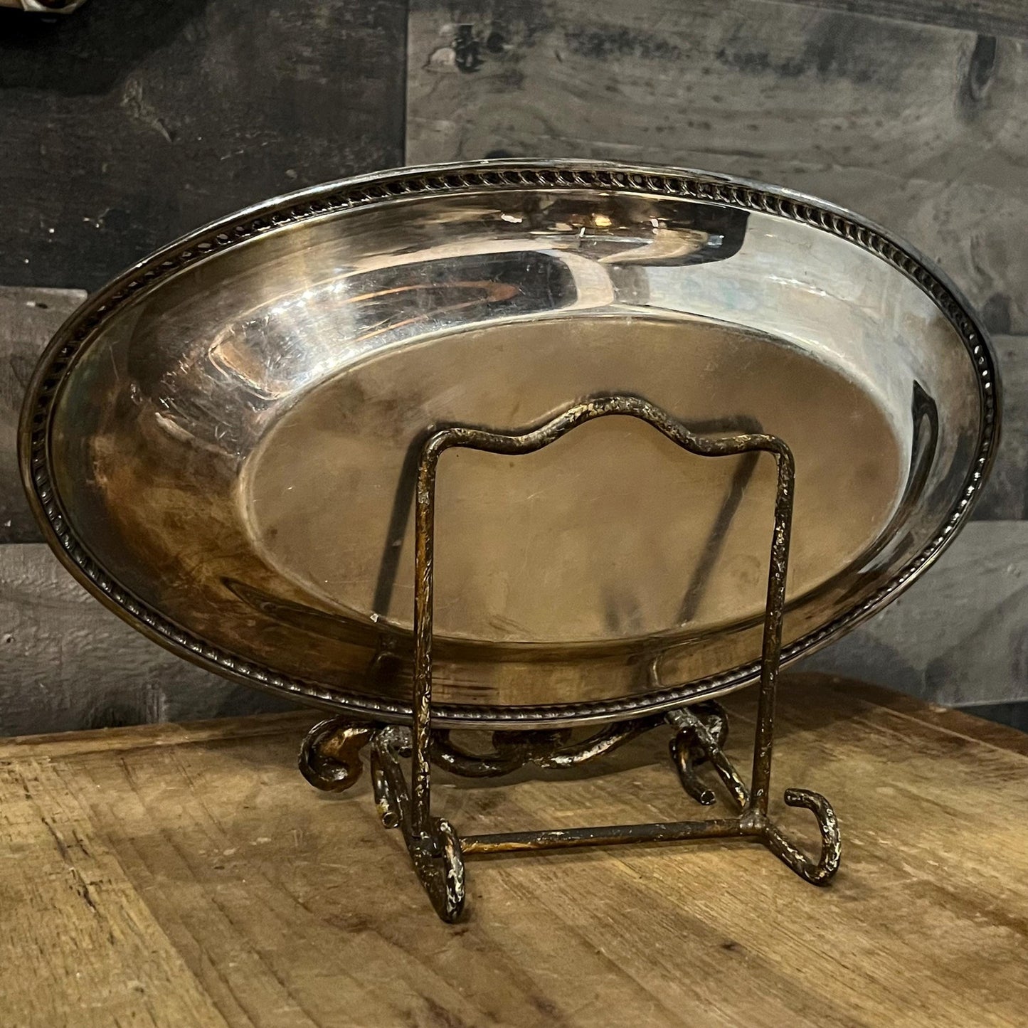 International Silver Company Silverplated Oval Tray