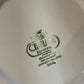 Royal USA Sussex Cavalier Ironstone Brown and White Floral Dinner Plates - Set of 4