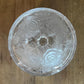 Studio Nova Crystal Winter Rose Frosted Glass Flower Lidded Dish - Candy Dish