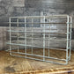 Vintage Metal Bottle Carrier - Milk Carrier - Metal Handled Crate