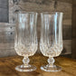 Cristal D’Arques Durand Longchamp Clear Iced Tea Glasses - Pair