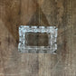 Clear Glass Sugar Packet Holder - Sweetener Organizer