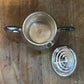 Vintage WA Silverplated Double Handled Lidded Sugar Bowl - Made in India