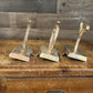 Vintage Pottery Barn JOY Silver Tone Stocking Holders