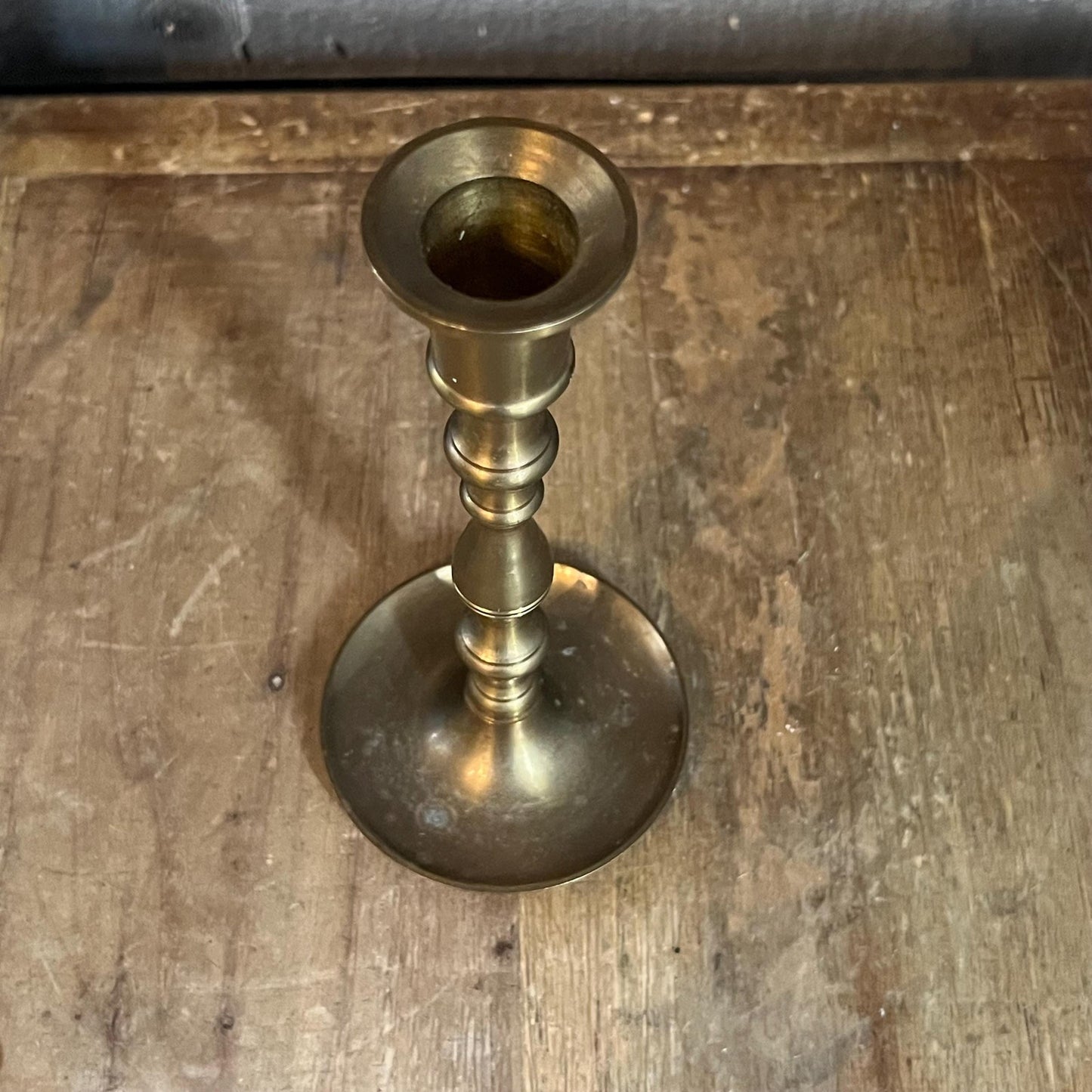 Vintage Brass Candlestick Holder