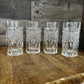 Crystal D’Adriana Luna Highball Tumbler Glasses - Set of 4