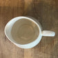 Pfaltzgraff Creamy White Handled Squat Pitcher - Cocktail Pitcher - Gravy Boat - Condiment Server - Sauce Server
