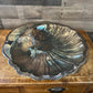 Vintage Large Silverplated Shell Dish / Bowl