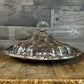 Silverplated Old English Reproduction Oval Lidded Serving Dish Warming Chafing Dish
