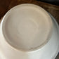 Vintage Grespots Digoins Beige and Blue Glazed Rim Large and Medium Mixing Bowls