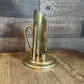 Vintage Brass Handled Candlestick Holder