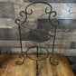 Wrought Iron 2 Tier Plate Rack - Pie Rack - Dessert Stand