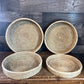 Round Woven Rattan Nesting Trays - Set of 4 Trays