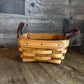 Vintage American Traditions Handmade USA Rectangular Woven Basket