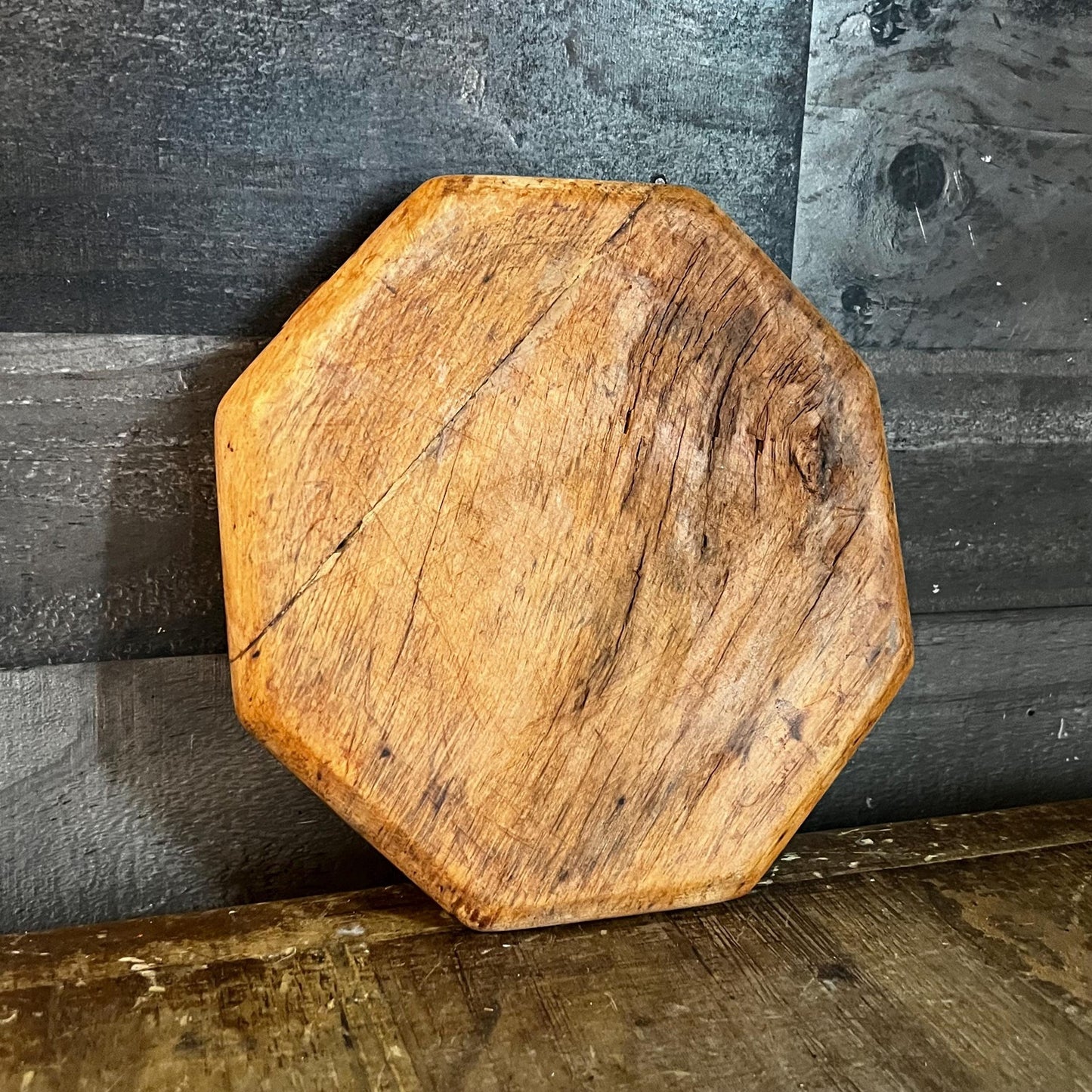 Vintage Wooden Tabletop Riser