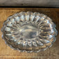 Vintage Reed & Barton Silverplated Oval Scallop Rim Tray - 110 Holiday Serving Tray - Table Centerpiece