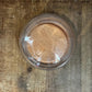 Clear Glass Dome Display on Round Wooden Base