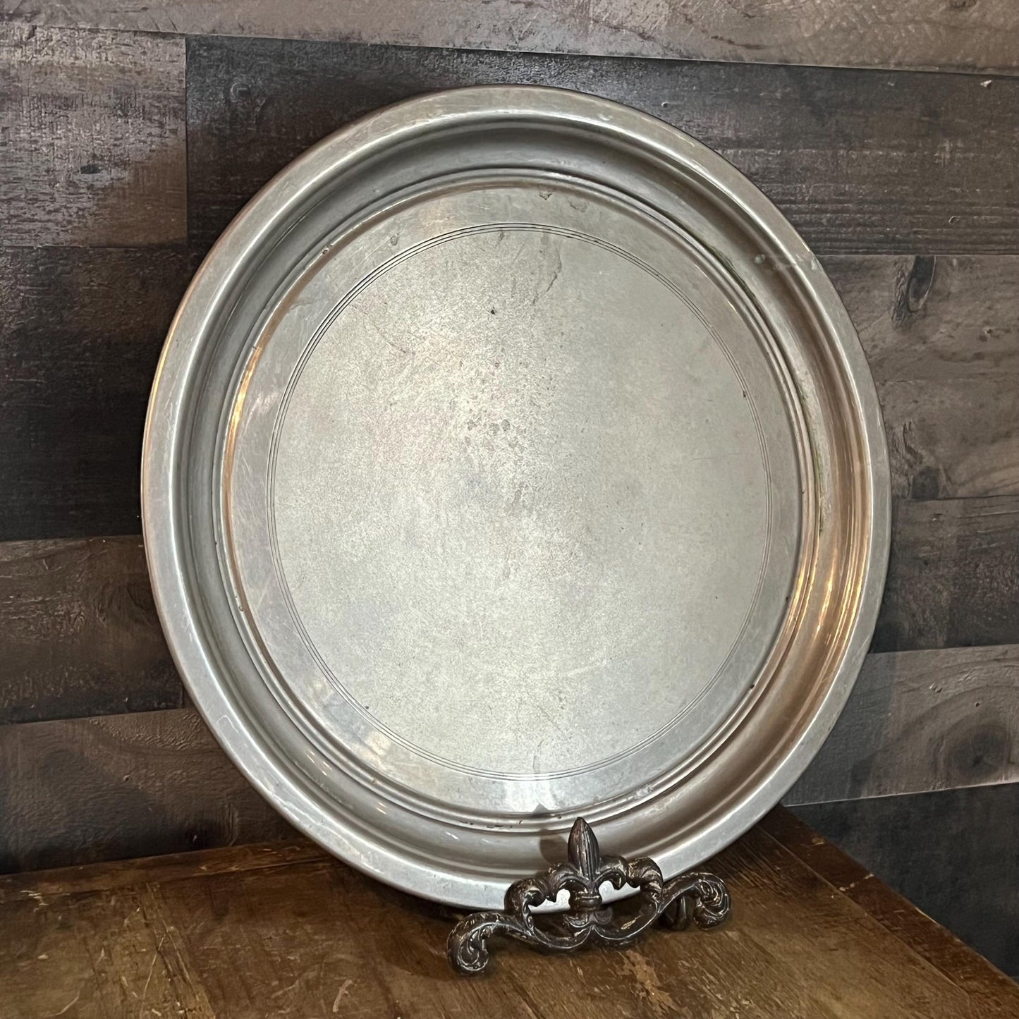 Vintage Manning Bowman & Co Means Best Round Serving Tray